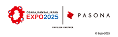 Exhibition of the Pavilion "PASONA Natureverse" at Expo 2025 Osaka, Kansai, Japan.